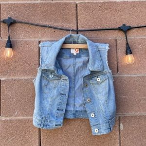 G by Guess Denim Vest